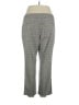 Ann Taylor Factory Plaid Gray Tan Casual Pants Size 14 - photo 2