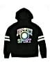 Justice Black Pullover Hoodie Size Medium youth (10) - photo 1