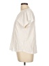 Bobeau White Short Sleeve Blouse Size L - photo 5
