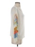 Fate Color Block White Pullover Sweater Size S - photo 4