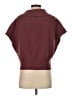 Express Burgundy Poncho Size XS - photo 2