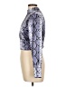 Topshop Silver Long Sleeve Blouse Size 6 - photo 5