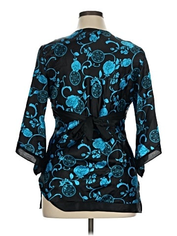 She's Cool 3/4 Sleeve Blouse (view 2)
