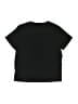 Shein Print Black Short Sleeve T-Shirt Size 10 - photo 2