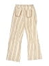 Zara Stripes Ivory Casual Pants Size 6 - 7 - photo 1