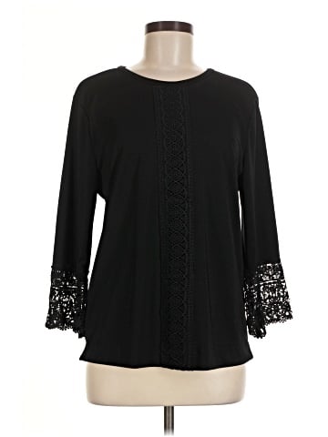 Karl Lagerfeld Paris 3/4 Sleeve Blouse (view 1)