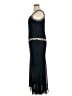Jkara 100% Polyester Black Cocktail Dress Size 16 - photo 5
