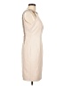 Minuet 100% Polyester Solid Tan Cocktail Dress Size L - photo 4