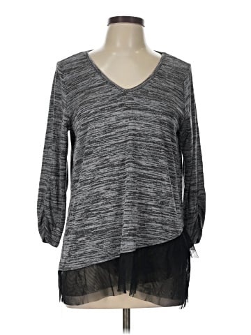 Apt. 9 3/4 Sleeve Top (view 1)