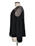 metaphor 100% Polyester Black Long Sleeve Blouse Size L - photo 5
