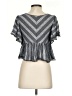 Free People Gray Short Sleeve Top Size XS - photo 2