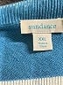Sundance 100% Cotton Teal Pullover Sweater Size XXL - photo 7