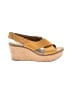 Clarks Yellow Wedges Size 7 1/2 (wide) - photo 1