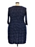 Le Lis Polka Dots Blue Cocktail Dress Size 3X - photo 2