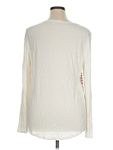 Ann Taylor LOFT Outlet Long Sleeve Blouse (view 2)
