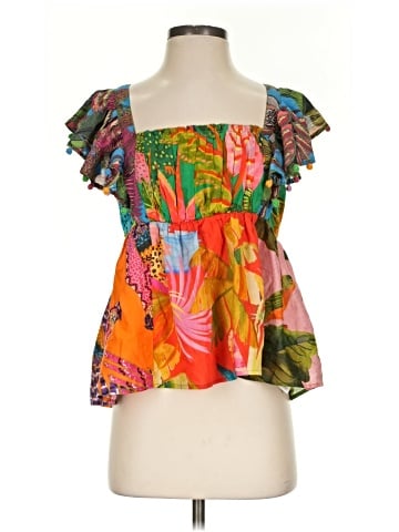 FARM Rio Short Sleeve Blouse (view 1)