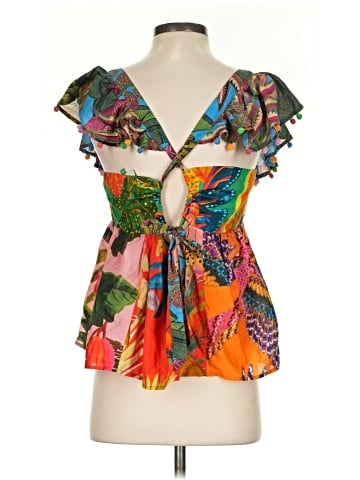 FARM Rio Short Sleeve Blouse (view 2)