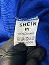 Shein 100% Polyester Blue Pullover Hoodie Size M - photo 7