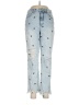 Material Girl Hearts Blue Jeans Size 9 - photo 1