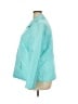 Talbots 100% Polyester Solid Teal Jacket Size 18 - photo 5