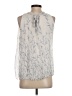 Elena Baldi Ivory Sleeveless Blouse Size S - photo 2