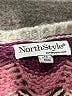 North Style Chevron-herringbone Purple Pullover Sweater Size 3X - photo 7