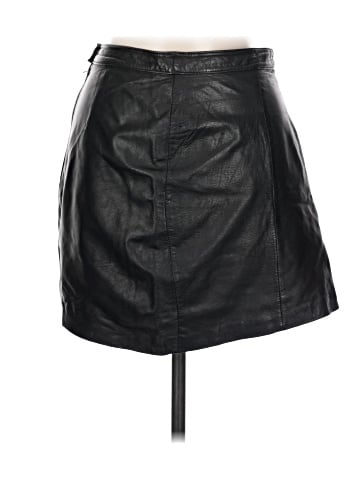 Wilson Faux Leather Skirt (view 2)