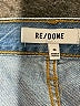 RE/DONE Blue Denim Shorts Size 24 waist - photo 3