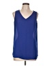 Apt. 9 Blue Sleeveless T-Shirt Size L - photo 1