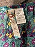 6 Degrees 100% Polyester Paisley Blue Cocktail Dress Size L - photo 7