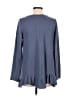 LOGO by Lori Goldstein Blue Pullover Sweater Size M - photo 2