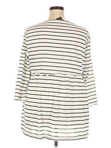 Suzanne Betro 3/4 Sleeve Top (view 2)
