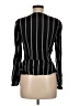H&M 100% Viscose Black Long Sleeve Blouse Size 6 - photo 2