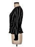 H&M 100% Viscose Black Long Sleeve Blouse Size 6 - photo 5