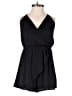 TOBI 100% Polyester Solid Black Romper Size S - photo 1