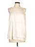 Black Label by Chico's Ivory Sleeveless Blouse Size Lg (2) - photo 1