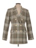Maje Plaid Brown Blazer Size EU (FR) 36 / US 4 - photo 1