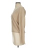 MNG Metallic Tan Pullover Sweater Size S - photo 5