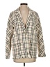 Maje Plaid Ivory Blazer Size EU (FR) 36 / US 4 - photo 1