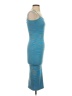 SNDYS. 100% Viscose Blue Cocktail Dress Size S - photo 4