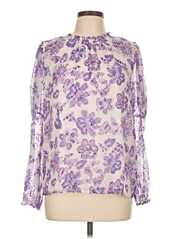 Ann Taylor LOFT Long Sleeve Blouse (view 1)