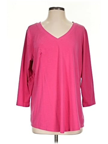 Susan Graver 3/4 Sleeve T-Shirt (view 1)
