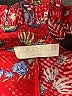 Ulla Johnson 100% Cotton Paisley Red Board Shorts Size 6 - photo 3