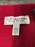 St. John Solid Burgundy Wool Skirt Size 4 - photo 4