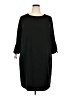 CeCe 100% Polyester Solid Black Casual Dress Size 20 - photo 1