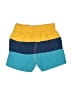 OshKosh B'gosh Color Block Yellow Board Shorts 9-12 MO / 12 MO - photo 2