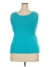 Woman Within Teal Active Tank Size 18 (L) - photo 2