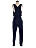 EMPRADA Solid Blue Jumpsuit Size M - photo 2