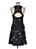 Marika Graphic Black Cocktail Dress Size M - photo 2