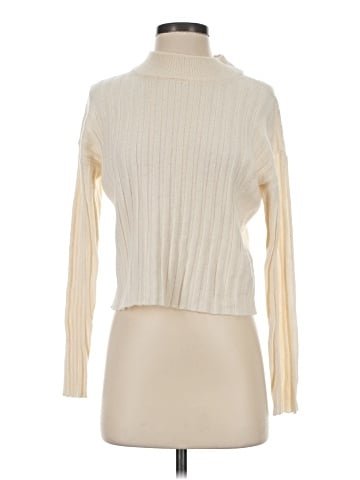 Madewell Mockneck Crop Sweater (view 1)